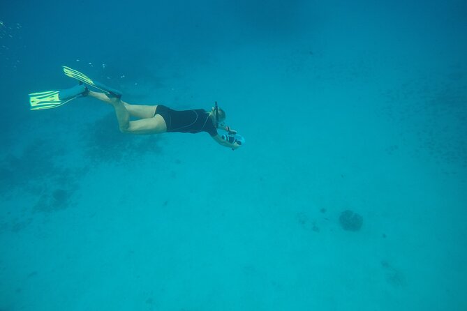 Snorkeling EN Underwater Scooter in Tahiti - Turtles, eagle rays, and small lagoon sharks