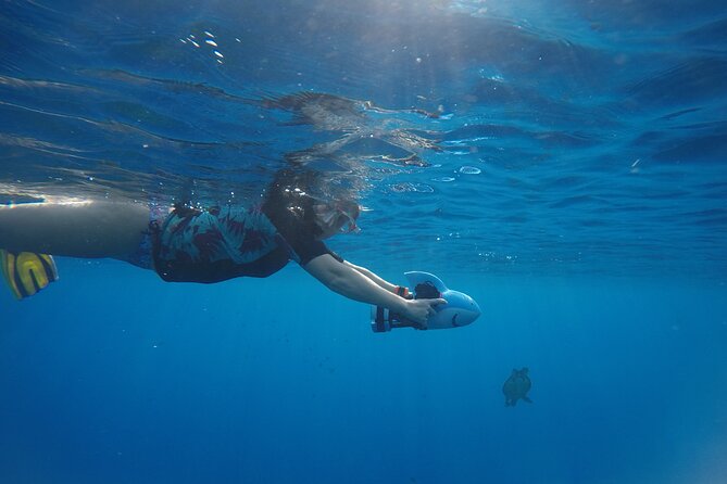 Snorkeling EN Underwater Scooter in Tahiti - Wrecks, a plane, and the lagoon’s stories