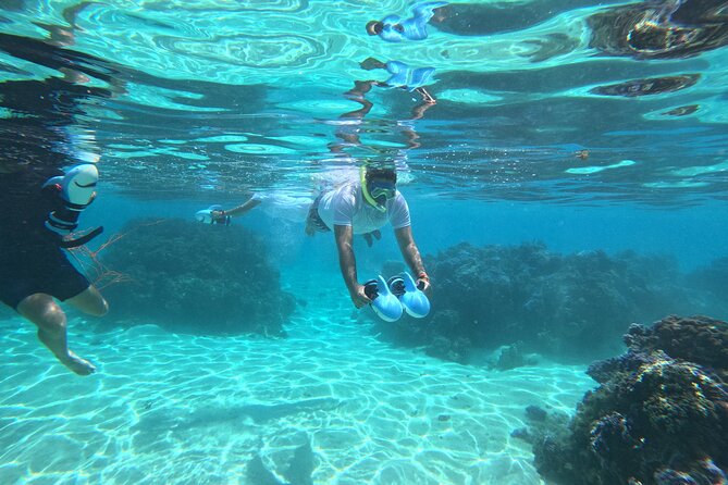 Snorkeling EN Underwater Scooter in Tahiti - Starting at Marina Taina in Punaauia