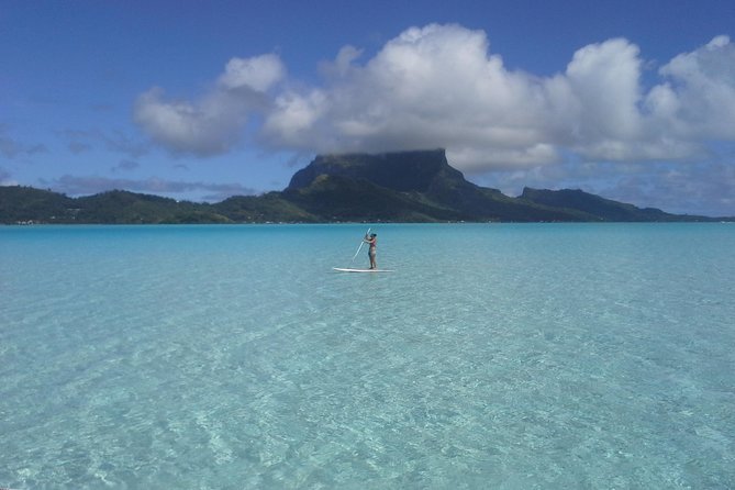 Stroll out of time on the lagoon of Bora Bora - Shallow water first, then a choice of routes