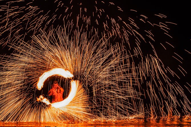 Sunset Cruise with Dinner and Fire Show - Arriving by song and kava ceremony