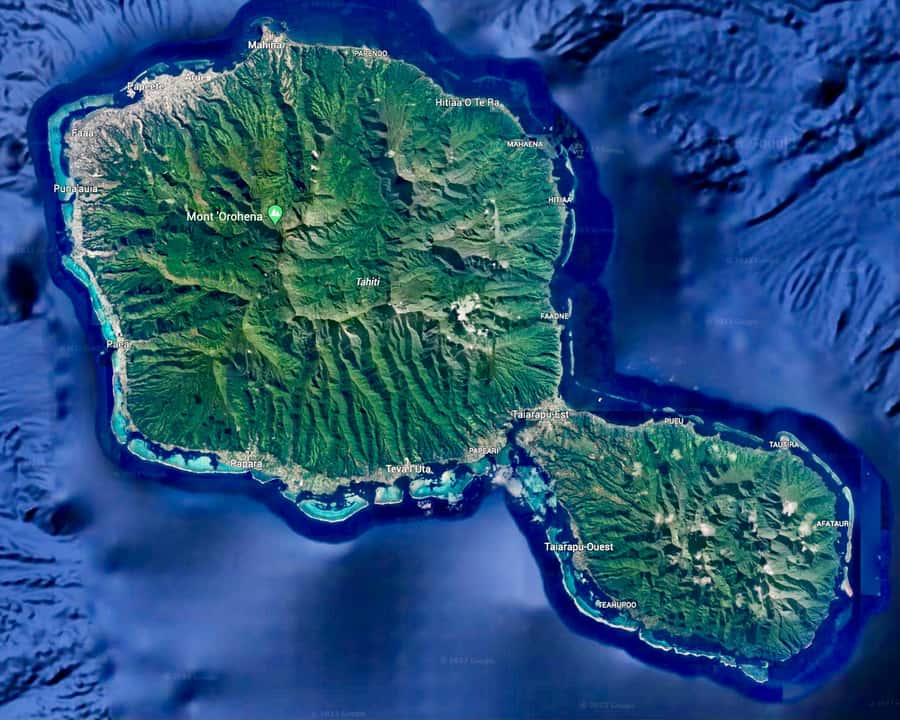 Tahiti: East or West coast tour (Half Day) - The east coast: Pointe Vénus, cliffs, and waterfalls