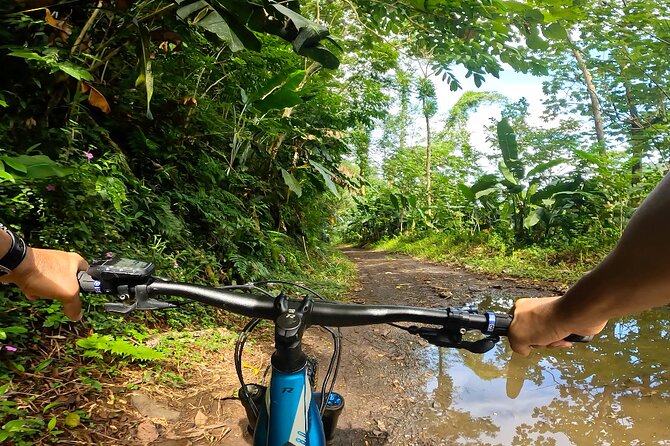 Tahiti excursion adventure circuit MTB MTB E-Bike private valley - Two dams and the best views of the ride