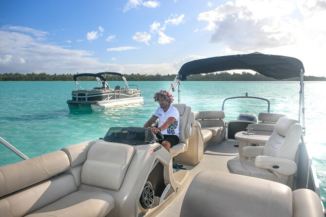 Toa Boat Bora Bora Private Lagoon tour On Majestic Pontoon Boat - Rays, sharks, and the value of a good guide