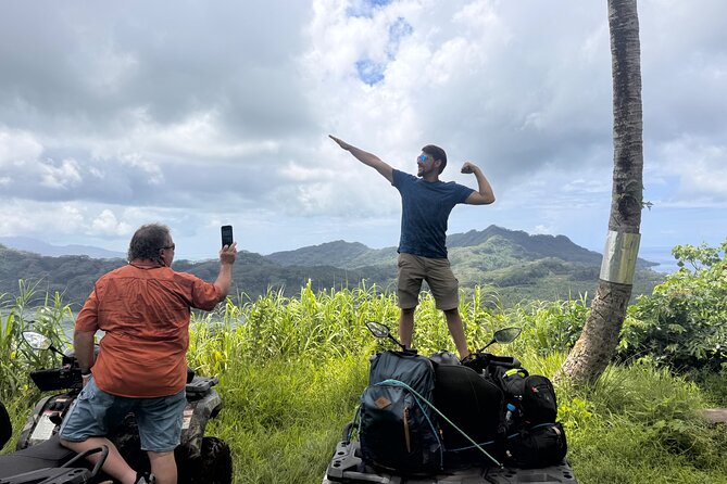 Trip to the heart of Tahaa Safari Mountains in Quad / ATV - Is $358.97 good value?