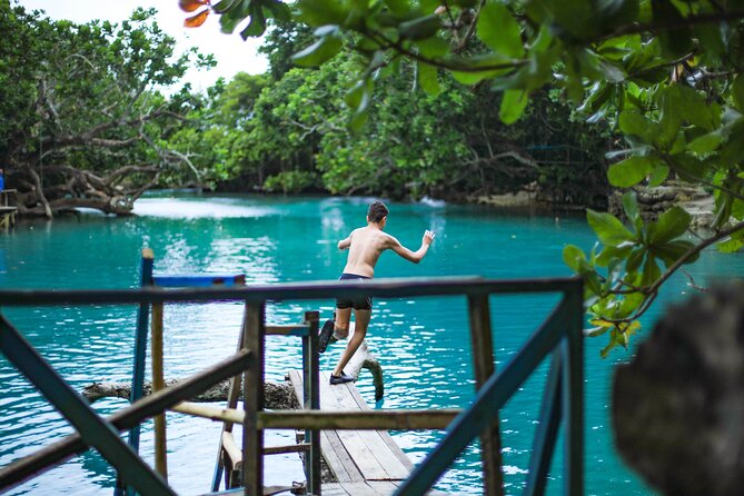 Vanuatu Cultural Village, Waterfalls, Turtles and Blue Lagoon - Two hours at Blue Lagoon