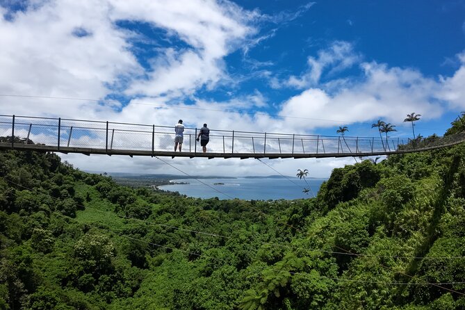 Vanuatu Jungle Zipline - Self Drive Option - Summit Tropical Gardens and a slower finish