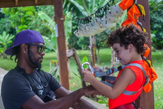 Vanuatu Jungle Zipline with Transfers - Safety, comfort, and the guide team