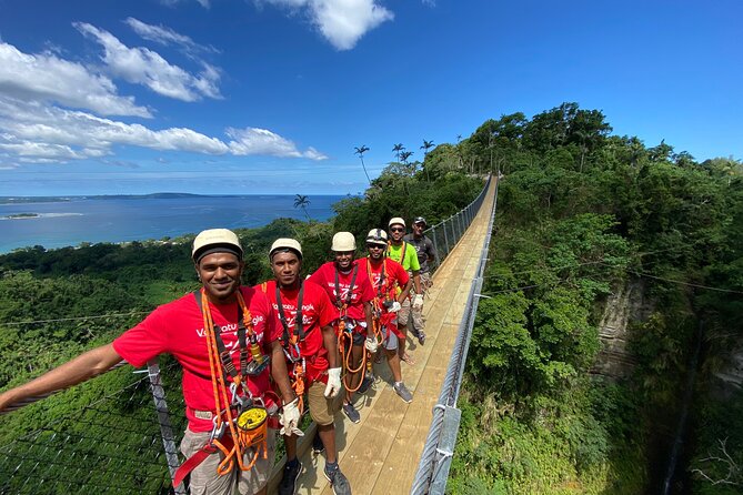 Vanuatu Skybridge with Transfers - Reaching The Summit by 4WD