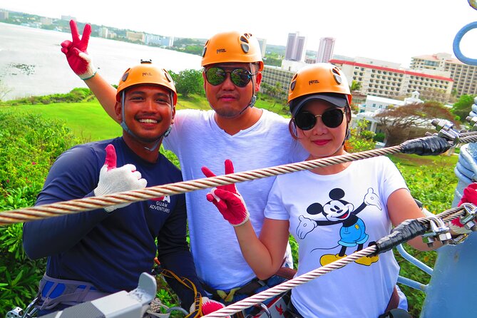 Zipline + Beach Package - Who will get the most from this Guam outing